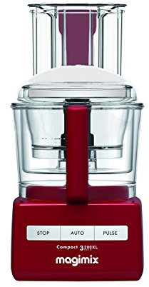 Magimix 18364 3200XL Food Processor, BPA-Free, Red