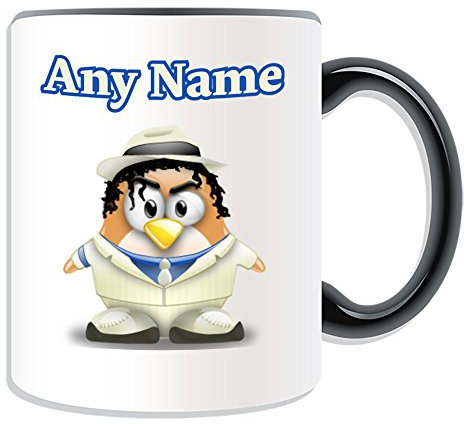 Unigift, tazza con scritta in lingua inglese Michael Jackson (lingua italiana non garantita)