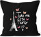 Autiga Kissenbezug Kissen-Hülle Deko-Kissen Take me to Paris schwarz Pullover