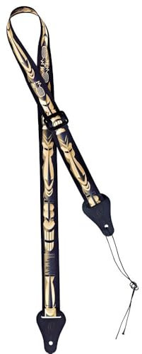 Ortega Guitars Ukulele Gurt verstellbar - Nylon Straps Series - voodoo (OUS-VOO)