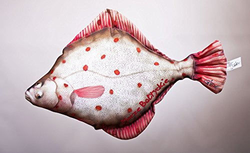 Kissen im Fischdesign, Flunder