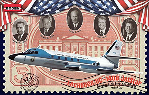Roden 324 - Modellbausatz Lockheed VC-140B Jetstar