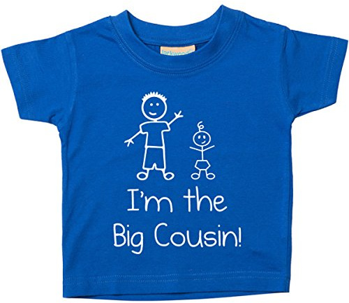 60 Second Makeover Limited Boys I'm The Big Cousin Blue Tshirt Toddler Kids New Baby Announcement Cousin Gifts Nephew Gifts Family T Shirt New Baby Top