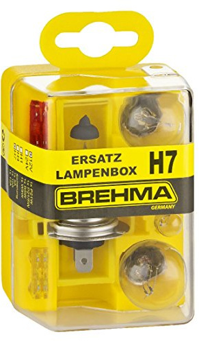 BREHMA H7 Ersatzlampenkasten Ersatzlampenbox Ersatzlampenset 12V 8teilig