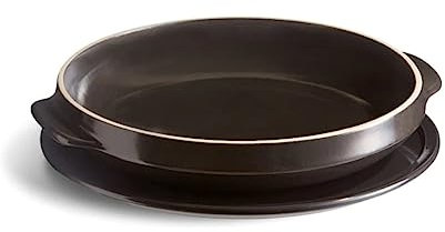 Emile Henry, Set per tarte tatin, 33 x 28 cm x 5,2 cm, Colore: Bordeaux