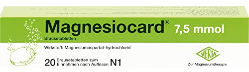 MAGNESIOCARD 7,5 mmol Brausetabletten 20 St