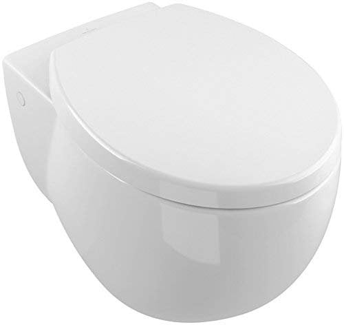 Villeroy & Boch 9M57S1R1 9M57S1 Aveo Toilet Seat 475 x 65 x 397 mm, Alpine White