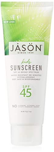 Jason Natural Cosmetics LSF45 Kids Sunblock, 113 g