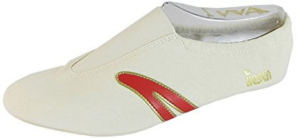 Kunstturnschuhe IWA 502, creme/rot, 38