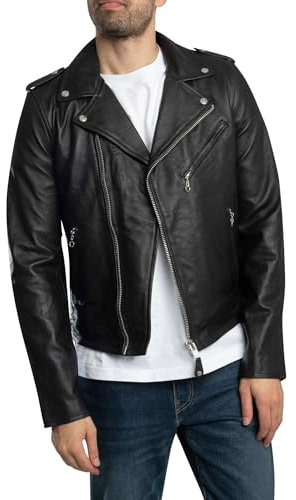Schott Lc1140 Giacca Uomo, Nero (Black), S