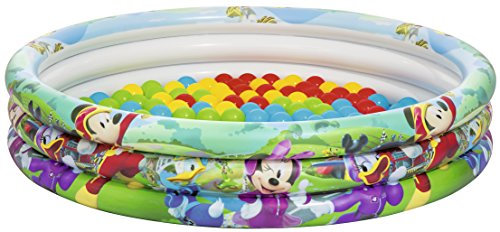BESTWAY INFLATABLES - 6942138910247 - Piscine Mickey Gonflable 75 Boules
