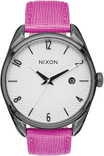 Nixon Bullet Leather Hot P. Damenuhr, A473-2049-00