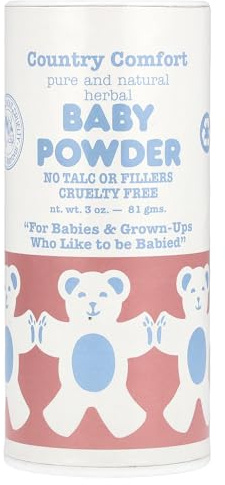 Pack of 1 x Country Comfort Baby Powder - 3 oz