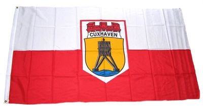 Flagge Fahne Cuxhaven 90 x 150 cm FLAGGENMAE®