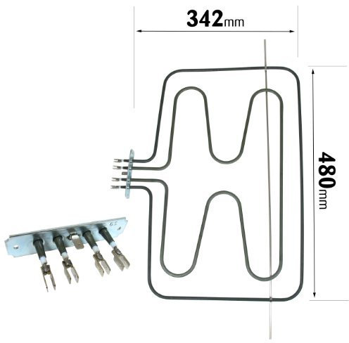 First4spares 3050W Dual Heater Element for Indesit Oven Cooker/Grills.