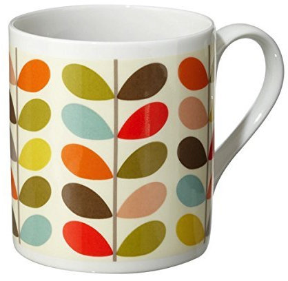 ORLA KIELY MUG WITH GIFT BOX - TEN STEM DESIGN