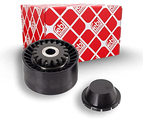 febi bilstein 30248 Umlenkrolle für Keilrippenriemen, 1 Stück | Kompatibel mit: RENAULT CLIO III, CLIO III Grandtour, CLIO IV, MODUS / GRAND MODUS, TWINGO II, WIND