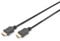 DIGITUS Cavo di collegamento HDMI standard, tipo A - 3.0 m - con canale Ethernet - FullHD 1080p/60Hz - compatibile con TV/beamer/monitor - contatti placcati oro - nero