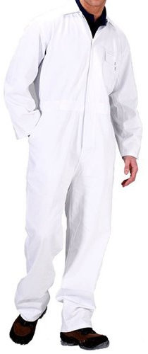 Army And Workwear White Adults Men's Workwear Loose Fit Work/Utility Coverall Overall L