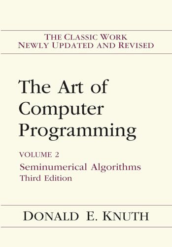 Art of Computer Programming, The: Seminumerical Algorithms (English Edition)