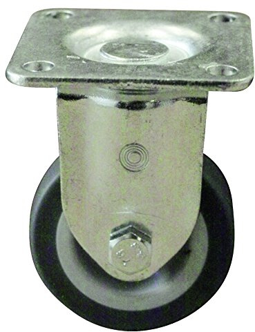 Apparate-Bockrollen mit Platte verzinkt 100mm