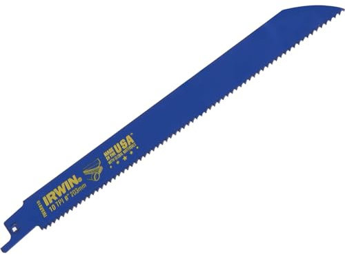 Irwin 10506428 810R 200 mm Sabre Saw Blades Metal/ Wood Cutting (Pack of 2)