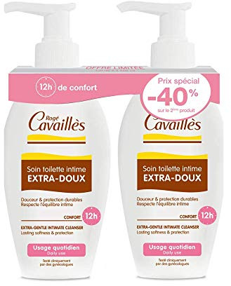 Rogé Cavaillès Soin Toilette Intime Extra-Doux Lot de 2 x 200 ml