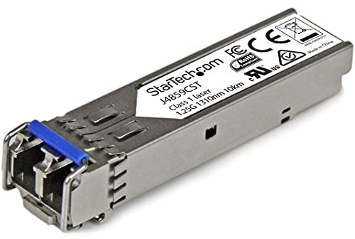 StarTech.com Gigabit LWL SFP Transceiver Modul - HP J4859C kompatibel - SM/MM LC mit DDM - 10km / 550m - 1000Base-LX