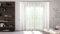 SUNWORLD Maßgeschneiderte weiße Voile Store Gardine, inklusive Blei und Kräuselband (Universalband), Vorhang nach Maß, Höhe 90 – 295 cm (180 cm Höhe x 600 cm Breite)