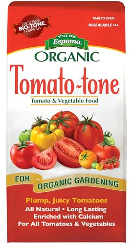 Espoma Tomato-tone Organic Fertilizer - FOR ALL YOUR TOMATOES, 4 lb. bag Garden, Lawn, Supply, Maintenance