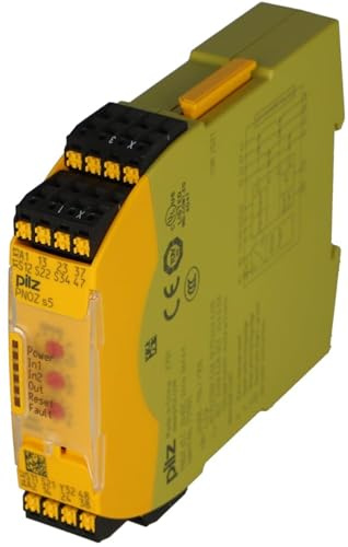 751105 Pilz - PNOZ s5 C 24VDC 2 n/o 2 n/o t - Safety relay PNOZsigma - E-STOP, safety gates, light grids