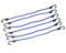 Silverline Bungee Cords 6pk 600mm (140822)