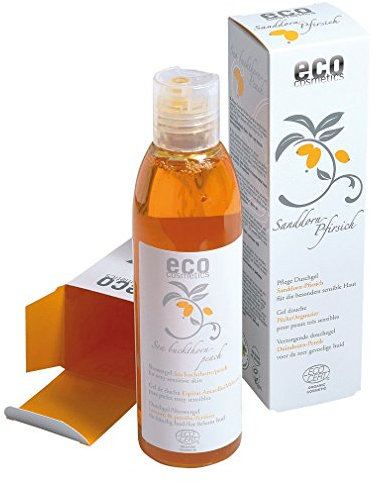 eco cosmetics Pflege Duschgel Sanddorn Pfirsich 200ml