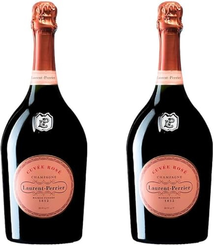 Laurent Perrier Cuvee Rosé NV Champagne 75cl Bottle x 2 Pack