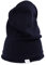 CASH-MERE.CH 100% Kaschmir Beanie Mütze | Strickmütze für Damen und Jugendliche (Blau/Marine)