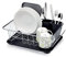 KitchenCraft SINK MANAGEMENT Geschirrständer verchromt in Silber, Edelstahl, 15.5 x 30.5 x 42 cm