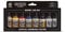 Vallejo Model Color Set de Pintura Acrílica Colores Básicos. Kit de 8 Colores de Acabado Mate para Aerógrafo en Botellas de 18 Ml con Cuentagotas para Modelismo y Maquetas