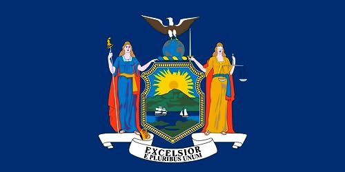 magFlags Flagge: XXXL+ New York | 180x360cm