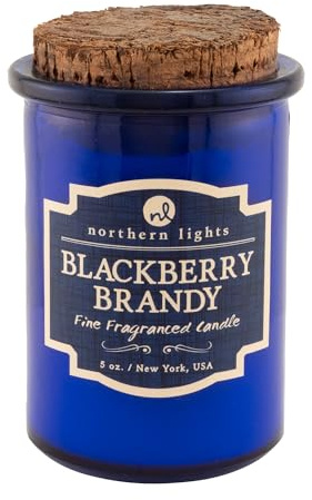 Northern Lights Candles - Spirit Jar Candles - BlackBerry Brandy - 52602