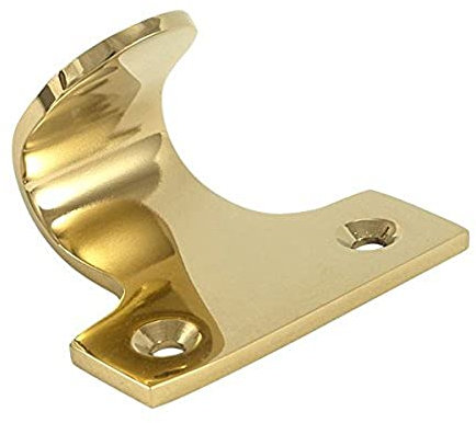 Merriway BH04745 (8 Pcs) EB Brass Plated Sash Window Lift Pull Handle - Pack of 8 Pieces