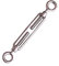 Merriway BH05002 Tenditore a Vite con Doppio Occhiello, in Acciaio Inossidabile A2 316 di Grado Marino, Sezione M6, Bianco