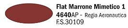 Italeri IT4640AP Acrylic Paint Flat Brown Camouflage 1