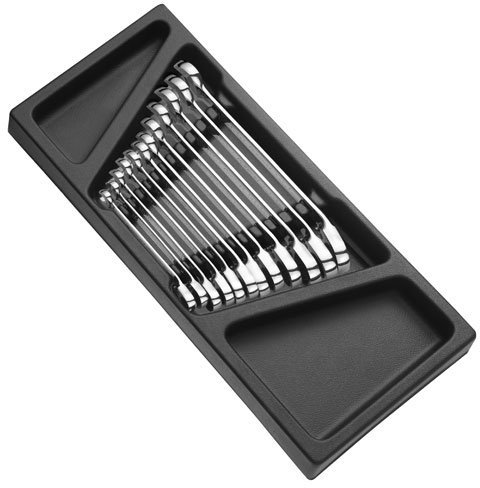 Britool 12 Piece Combination Spanner Set 8 - 19mm in Module Tray