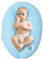 sei Design Stillkissen 170x30 cm ergonomisch | Schwangerschaftskissen Seitenschläferkissen Komfortkissen Erwachsene | Babynestchen Neugeborene Baby Kissen mit Bezug 100% Baumwolle
