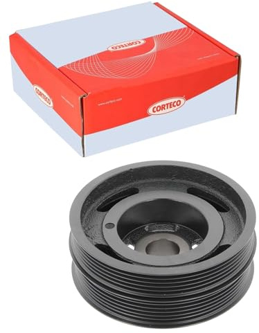 Corteco Riemenscheibe Kurbelwelle passend für B-Max C-Max Focus | 80001195 | Kompatibel mit: FORD B-MAX, C-MAX, FOCUS C-MAX, FOCUS II, FOCUS II Cabriolet, FOCUS II Stufenheck, FOCUS II Turnier