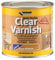 Everbuild – Quick Drying Clear Varnish – Indoor Use – Ideal For Interior Wood – Scratch-Resistant – Satin Finish – 250ml