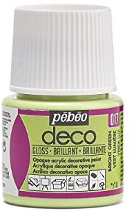 Pébéo 092017 Déco Acrylique 1 Flacon Vert Lumière 45 ml