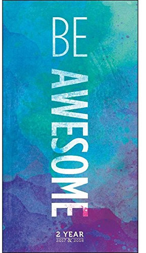 TF Publishing Be Awesome 2017–2018 2 Jahre Pocket Kalender (17–7023)