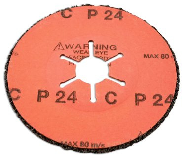 Connect 32072 Abracs Semi-Flex Grinding Discs 115mm x P24 5pc