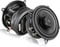 CT Sounds 5.25 Inch Car Audio Coaxial Speakers Set - Pair, Full Range , Easy Mounting, 4 ohm 1.4 Voice Coil, 30Watts Rms/ 60Watts Peak Power, 5.25 Carbon Fiber Cone - Meso 5.25
